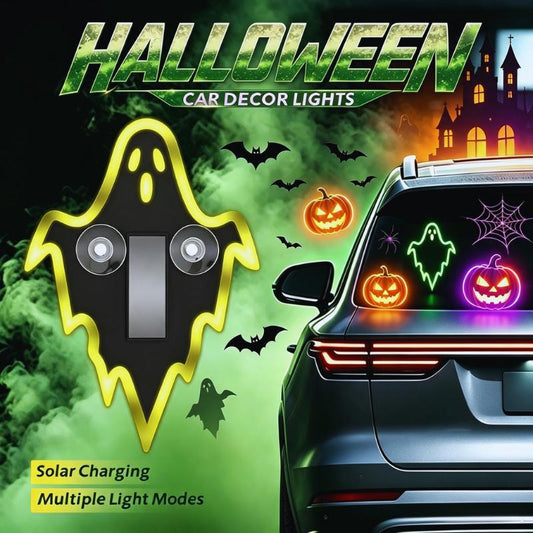 Solar Car Ghost Light with Smart Motion Sensor