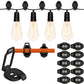 Outdoor Secure String Light Clips