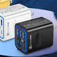 50W 6-Port USB C Wall Charger