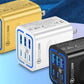 50W 6-Port USB C Wall Charger
