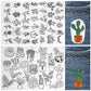 Water-Soluble Embroidery Stabilizer Pattern Kit