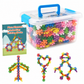 Kids 3D Interlocking Snowflake Building Blocks