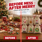 Christmas Burlap Gift Bags with Drawstring