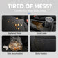 Thickened Self Standing Adhesive Car Trash Bags Flat Mouth Disposable Garbage Cleaning Bags for Vehicle Desk and Kitchen