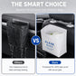 Thickened Self Standing Adhesive Car Trash Bags Flat Mouth Disposable Garbage Cleaning Bags for Vehicle Desk and Kitchen
