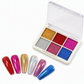6 Colors Nail Pigment Powder for Nail Art