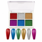 6 Colors Nail Pigment Powder for Nail Art