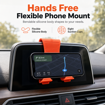 ⏳Limited-time 50% off💥Portable Foldable X-Shaped Silicone Phone Stand Flexible Mobile Phone Holder