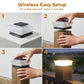 Solar-Powered LED Post Cap Light