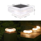 Solar-Powered LED Post Cap Light