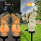 Solar-Powered Angel Statue Garden Decor Lights