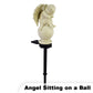 Solar-Powered Angel Statue Garden Decor Lights
