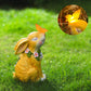 Ostern Solarbetriebenes LED-Kaninchen-Gartenlicht