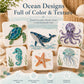 DIY Sea Glass Ocean Mosaic Art Kit