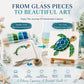 DIY Sea Glass Ocean Mosaic Art Kit