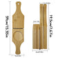 Mini Wooden Tostones & Plantain Press, 2-in-1 Smasher Mold for Crispy Green Plantains, Banana Smash Maker with Cup