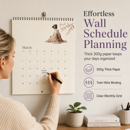 2027 Wall Calendar with Thick Paper
