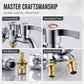 Dual-Outlet Washing Machine Faucet