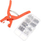 Sew-Free Snap Button Fastener Kit