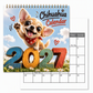 🎄🎁Christmas Sale - 50% Off 🐕Chihuahua 12 Month Wall Calendar