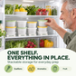 Fruit Storage Containers with Drain Basket