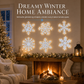 ❄️ Glowing Snowflake Wall Lights – 6PCS