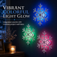❄️ Glowing Snowflake Wall Lights – 6PCS