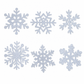 ❄️ Glowing Snowflake Wall Lights – 6PCS