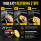 Car Interior Plastic Restoration Wax and Scratch Repair