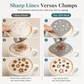 Stainless Steel Coffee Latte Art Stencil