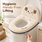 Washable Thickened Plush Toilet Seat Cover