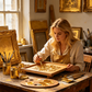 High Adhesion Multi-Surface Gold Foil Paint