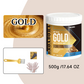 High Adhesion Multi-Surface Gold Foil Paint