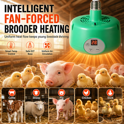 Pet Heat Lamp with Temperature Control