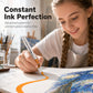 Washable Liquid Acrylic Markers with Soft Brush Tips