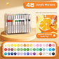 Washable Liquid Acrylic Markers with Soft Brush Tips