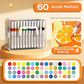 Washable Liquid Acrylic Markers with Soft Brush Tips