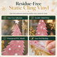 🎄🪟 3-Piece Christmas Window Cling Set – Glue-Free Static Holiday Decor