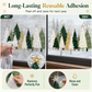 🎄🪟 3-Piece Christmas Window Cling Set – Glue-Free Static Holiday Decor