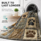 Cute Paw Print Soft Flannel Blanket