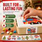 Kids Christmas 3D Mushroom Nail Pegboard Toy Set