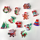 LED Christmas Light-Up Wall Decals