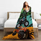 Fun Cartoon Printed Soft Warm Blanket