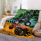Fun Cartoon Printed Soft Warm Blanket