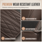 Car Central Armrest Cushion Pad with Storage Pocket