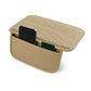 Car Central Armrest Cushion Pad with Storage Pocket