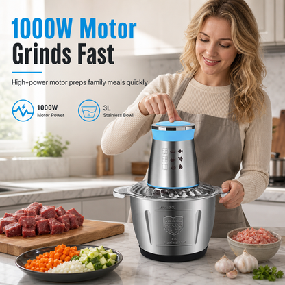 Stainless Steel Electric Meat Grinder