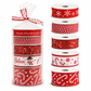 Christmas Decorative Ribbon for Gift Wrapping & Christmas Tree Decoration