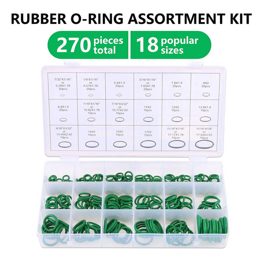 270-Piece O-Ring Seal Assortment Kit
