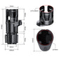 2 in 1 Expandable Cup Holder for Car with Locking Function and 360° Rotating